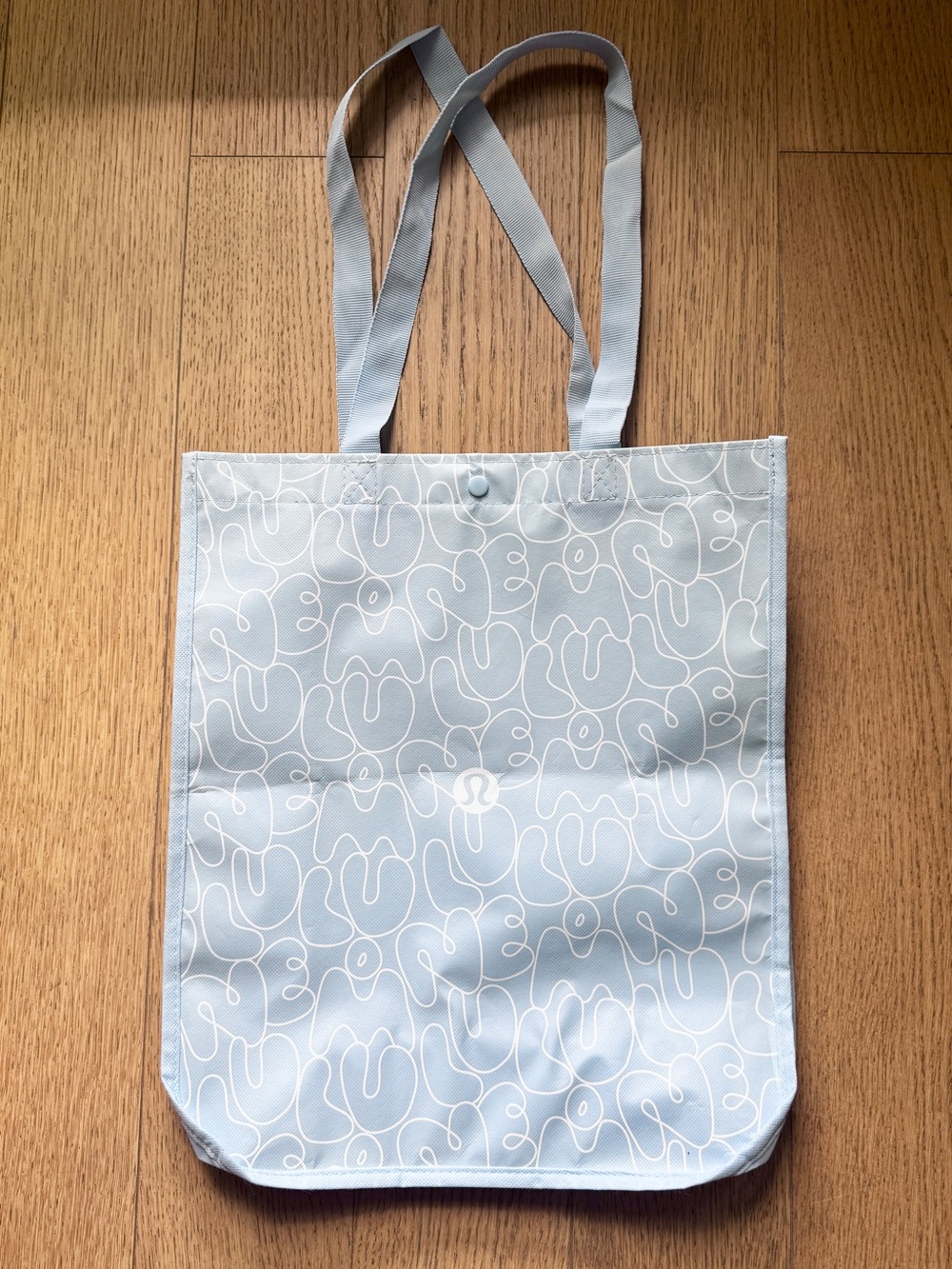 Lululemon shopping bag! New 2026 Large Light Blue with Logo